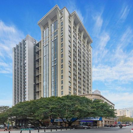 Waifiden Duplex Hotel Apartment Zhongyong Jinyu Branch-Free Shuttle Bus During The Canton Fair Exterior foto