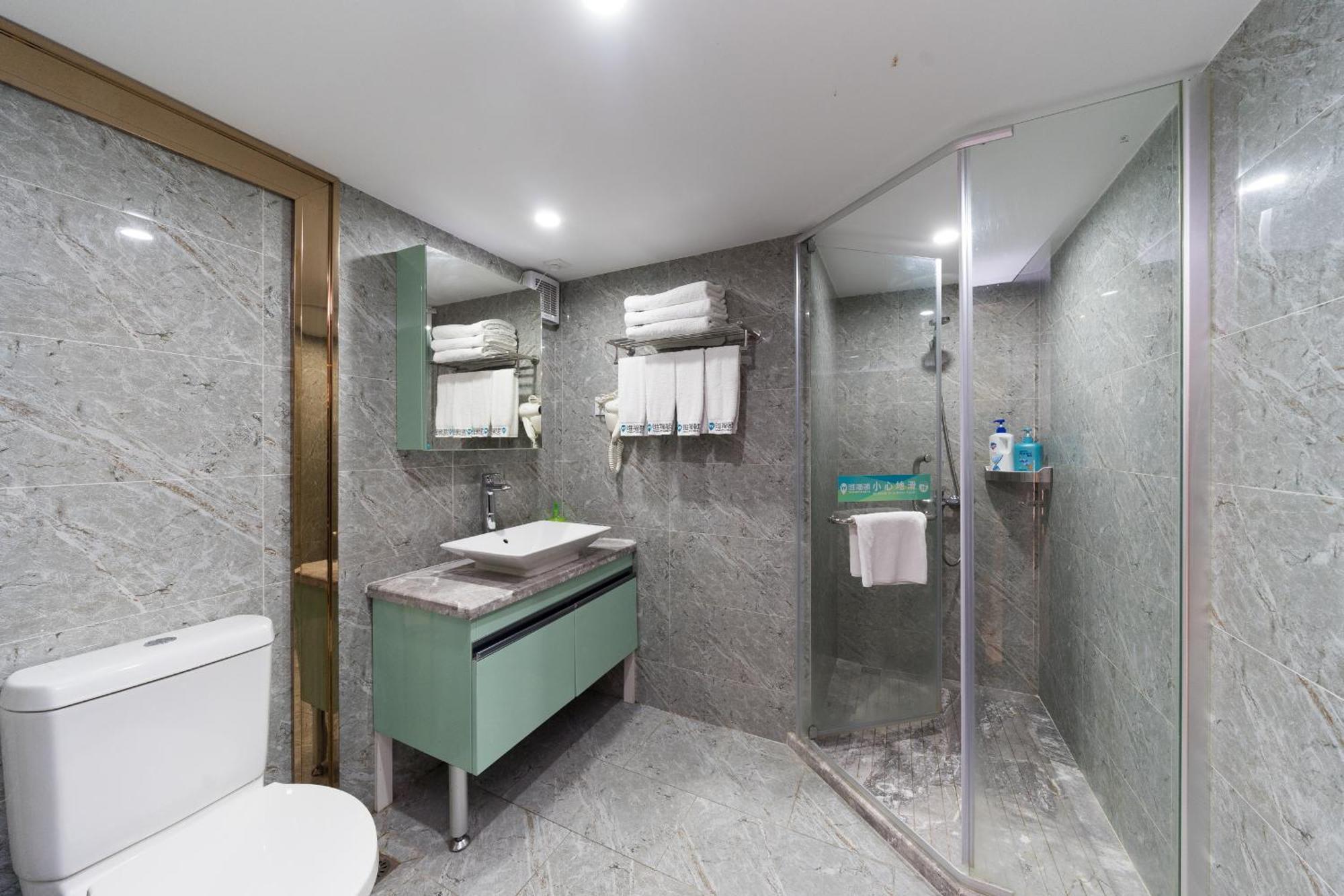 Waifiden Duplex Hotel Apartment Zhongyong Jinyu Branch-Free Shuttle Bus During The Canton Fair Exterior foto