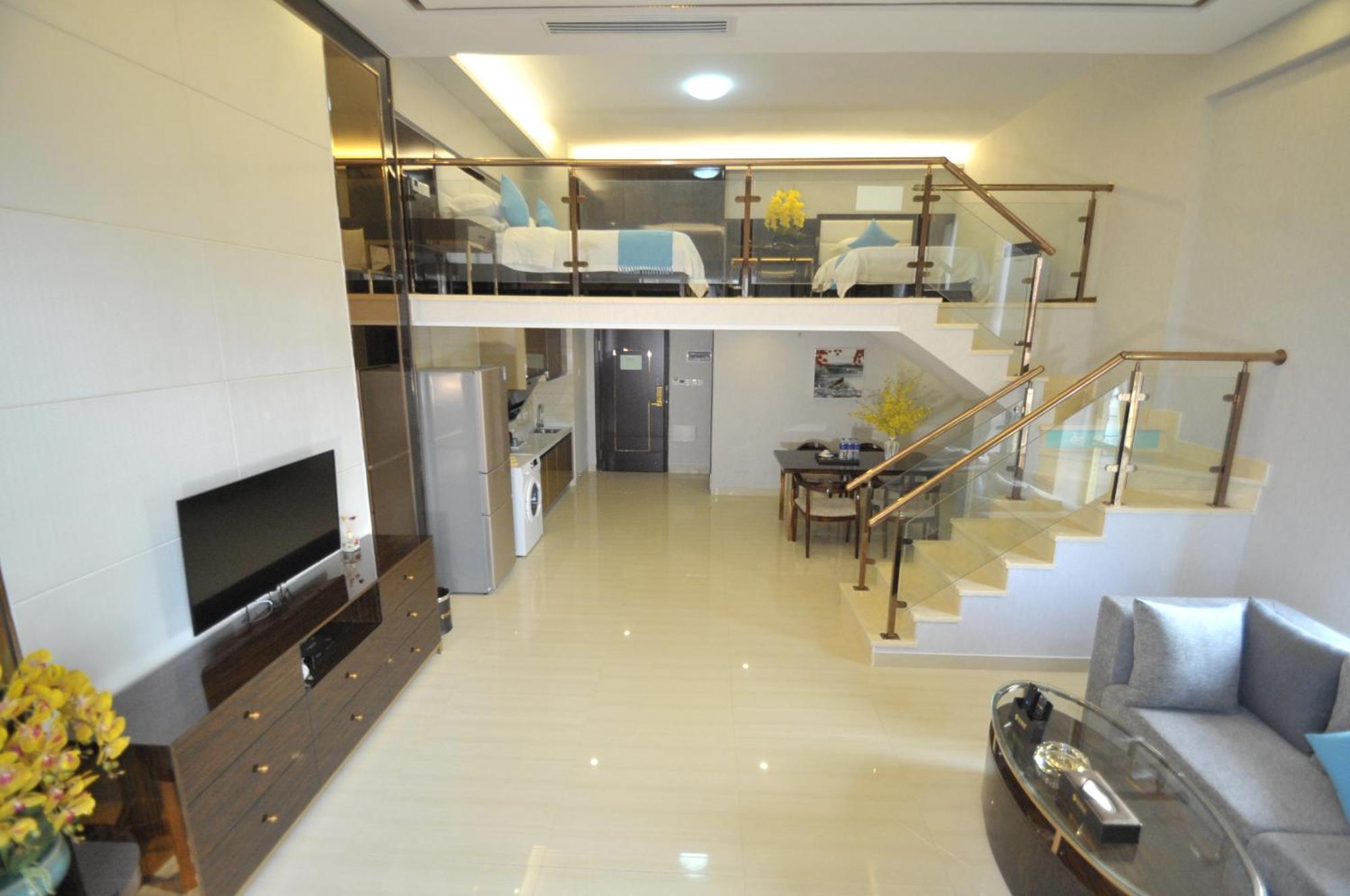 Waifiden Duplex Hotel Apartment Zhongyong Jinyu Branch-Free Shuttle Bus During The Canton Fair Exterior foto